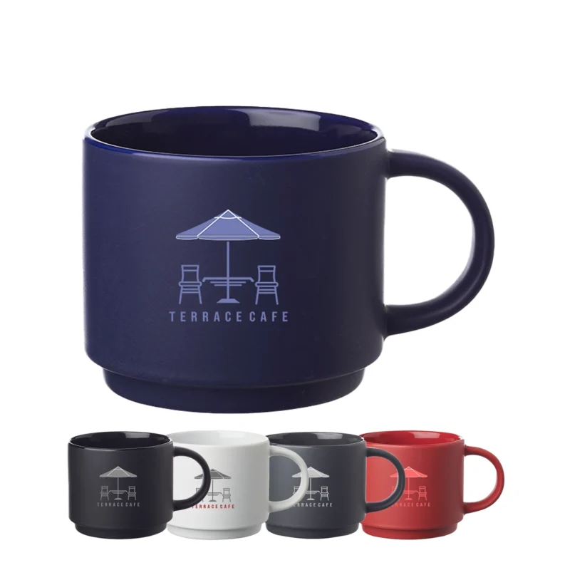 14 oz Stackable Norwich Ceramic Mug