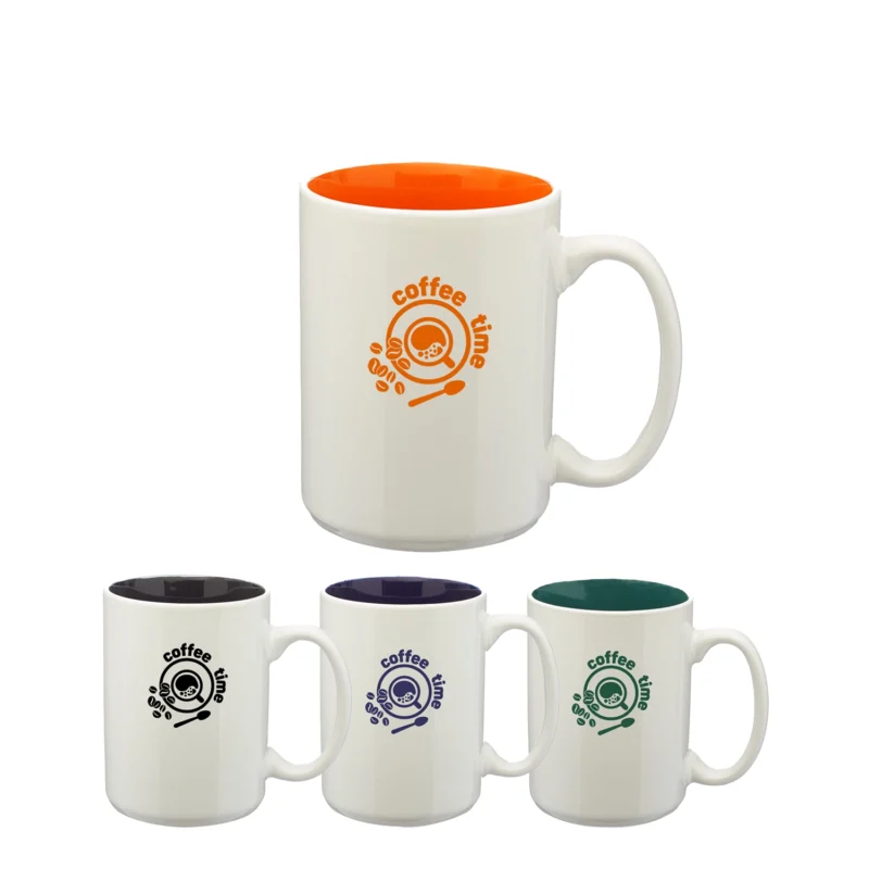 15 OZ Two Tone El Grande, White Out, Colored In