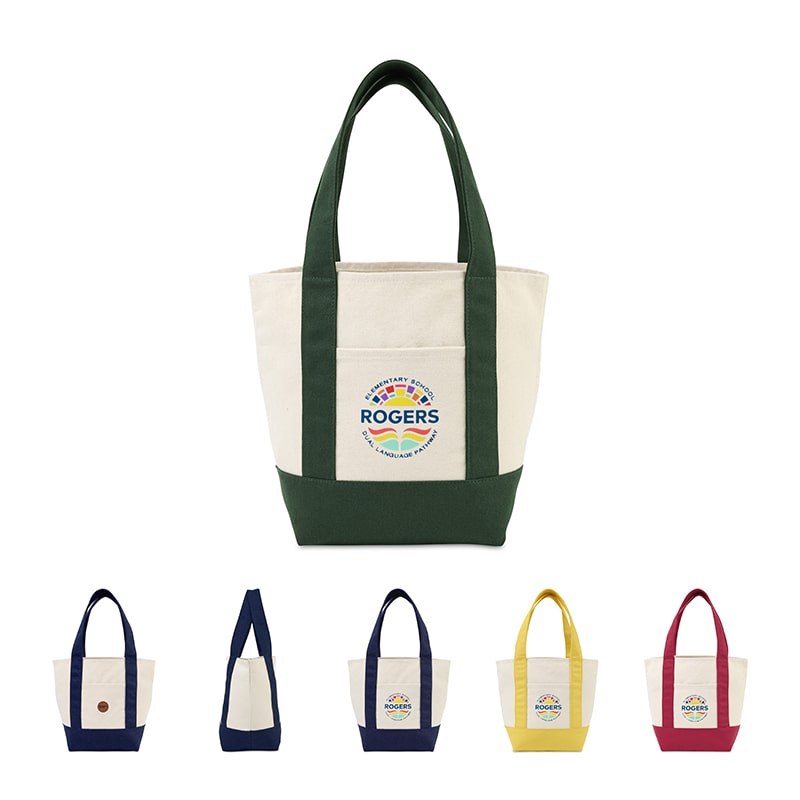 Custom Printed Mini Canvas Tote