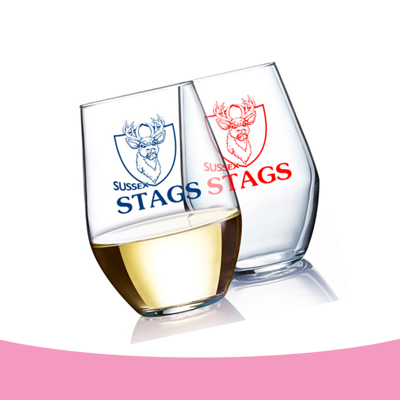 Custom Stemless Wine Glasses – Modern & Personalized Elegance