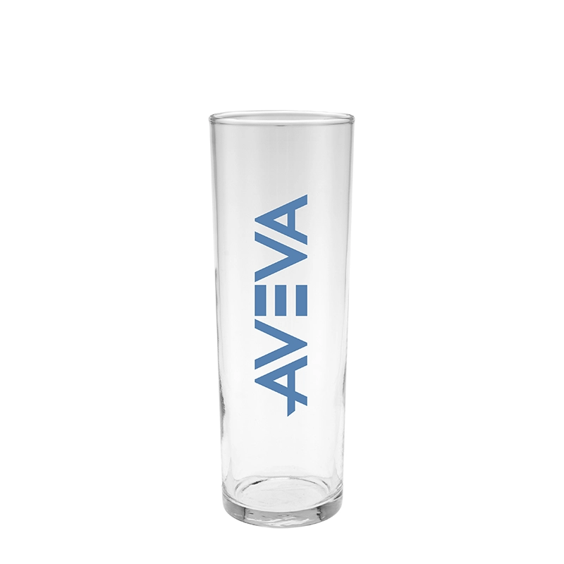 Personalized 13.5 oz Zombie Glass Cocktail Cooler Bulk with a corporate logo.