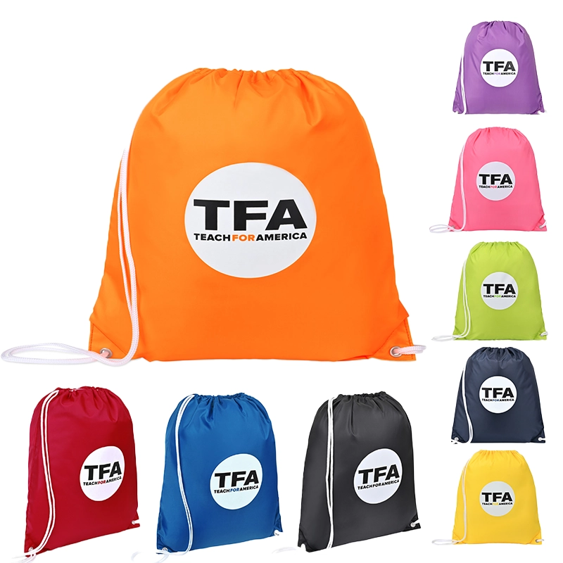 Personalized Arlo rPET Drawstring Cinch-pack with Custom Imprint