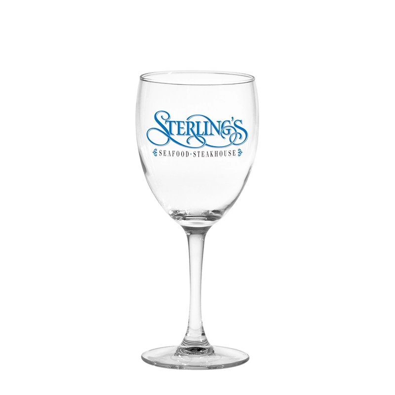 custom Nuance goblet wine glasses bulk 10.5 oz stemware