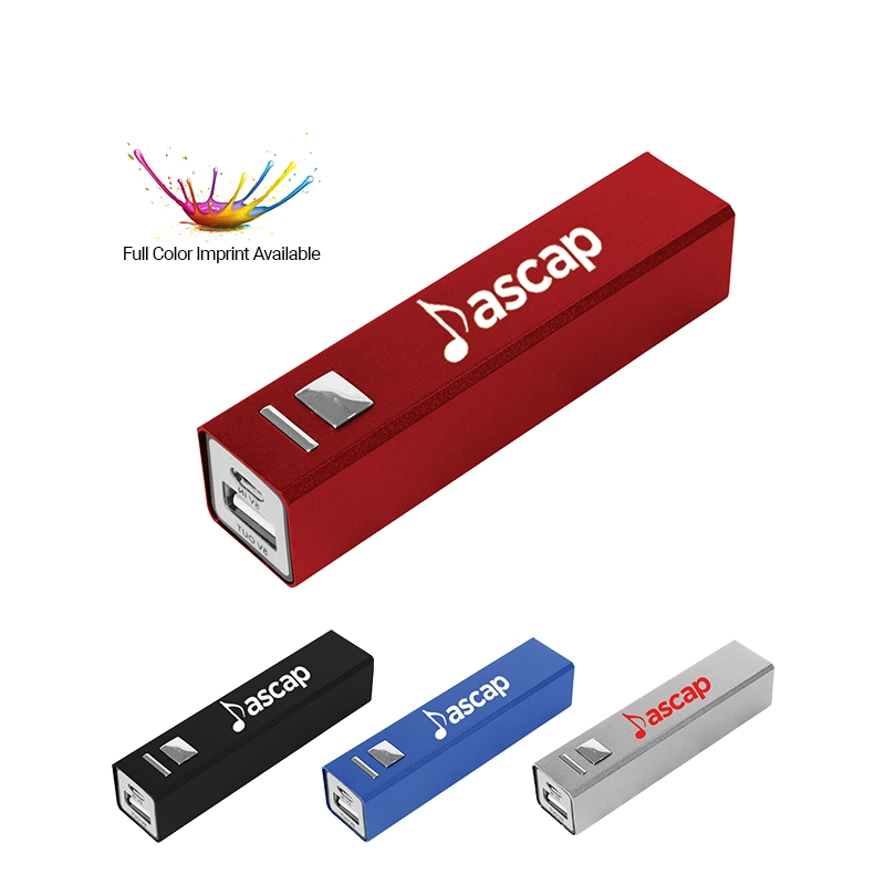 Rectangular Alum Power Bank - Bulk Pricing