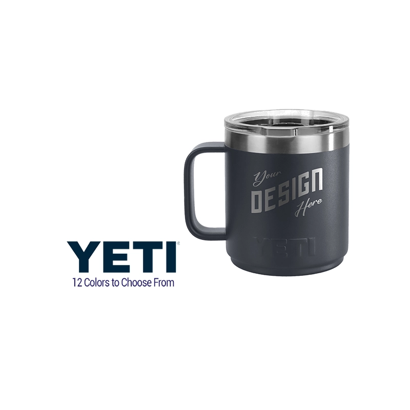 Laser Engraved YETI Stackable Ceramic Lining Mugs
